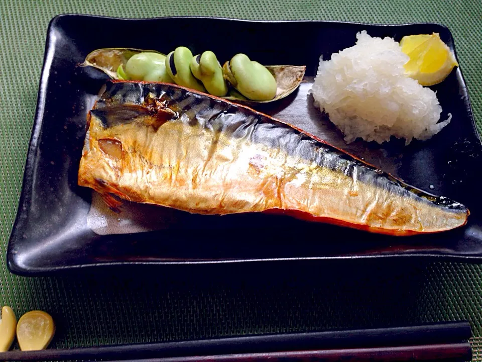 Salted mackerel🐟焼き塩鯖|🌈Ami🍻さん