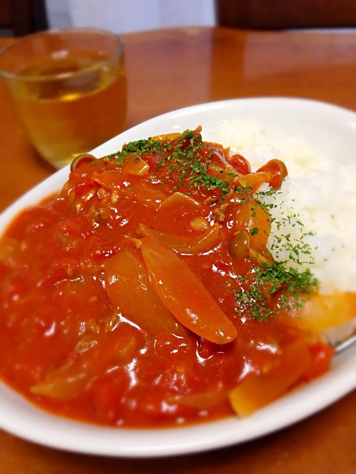 トマト缶DEハヤシライス🍛|ashushikaママ♡さん