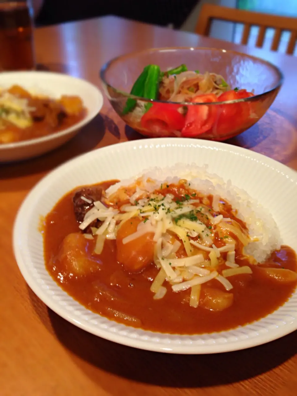 ココイチに行きたい長男の為のチーズカレー🍛|ecoさん