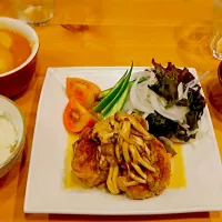 Snapdishの料理写真:晩ごはん(^^)|nyamnyamさん