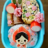 Snapdishの料理写真:赤ずきんちゃんのつもり弁当