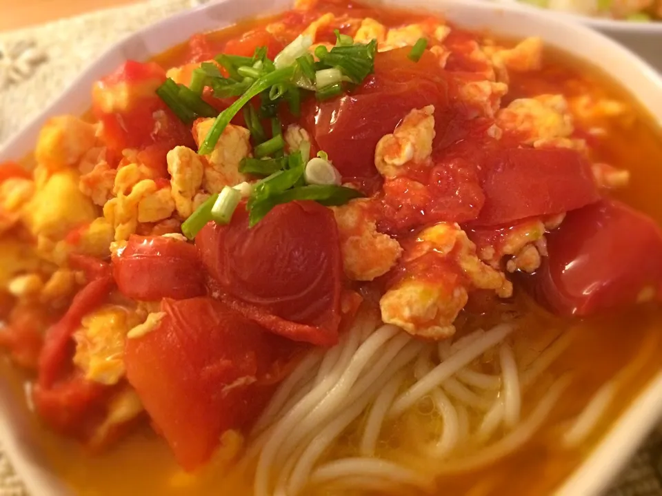 Tomato egg noodles|margarettechenさん