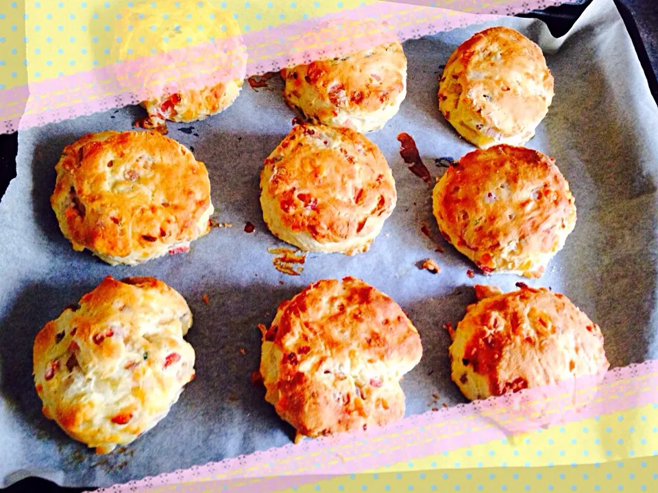 Cheese & bacon scones|kazuko Tsujiさん