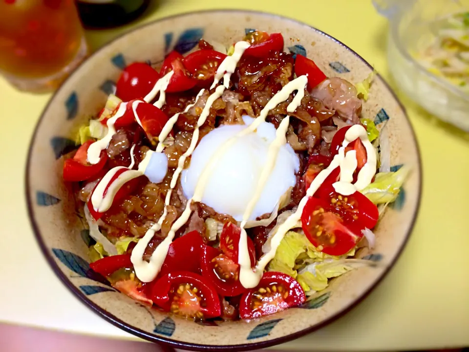 ボリューム冷やしうどん|はるさん