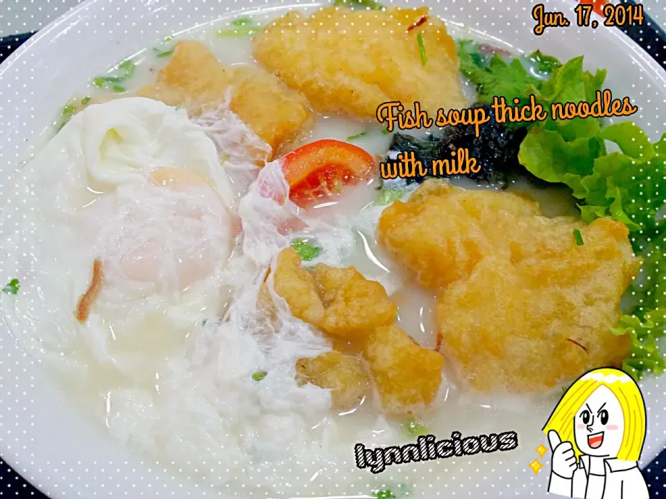 ☺Today lunch : 清淡午餐 Fish soup noodles + 🍳|🌷lynnlicious🌷さん