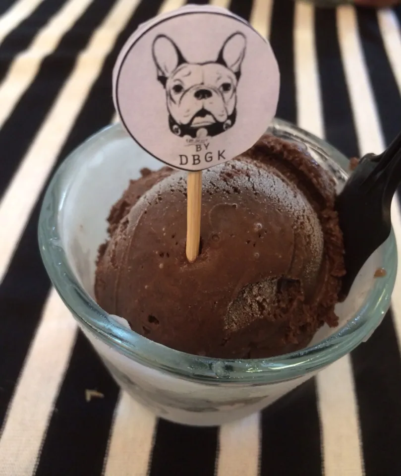 Choc dark ice cream|maisiさん