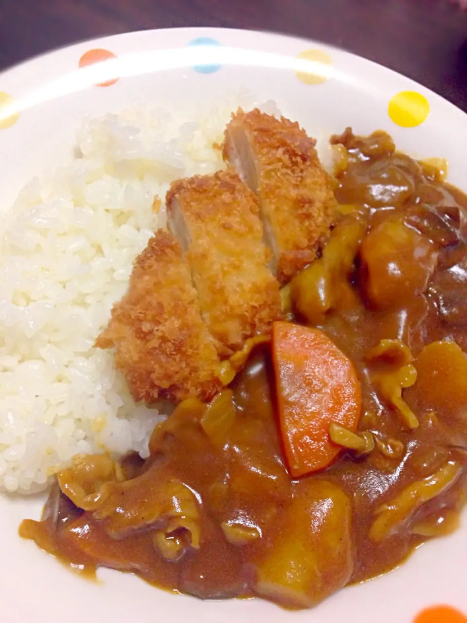 カツカレーinおナス|ぴーちちさん