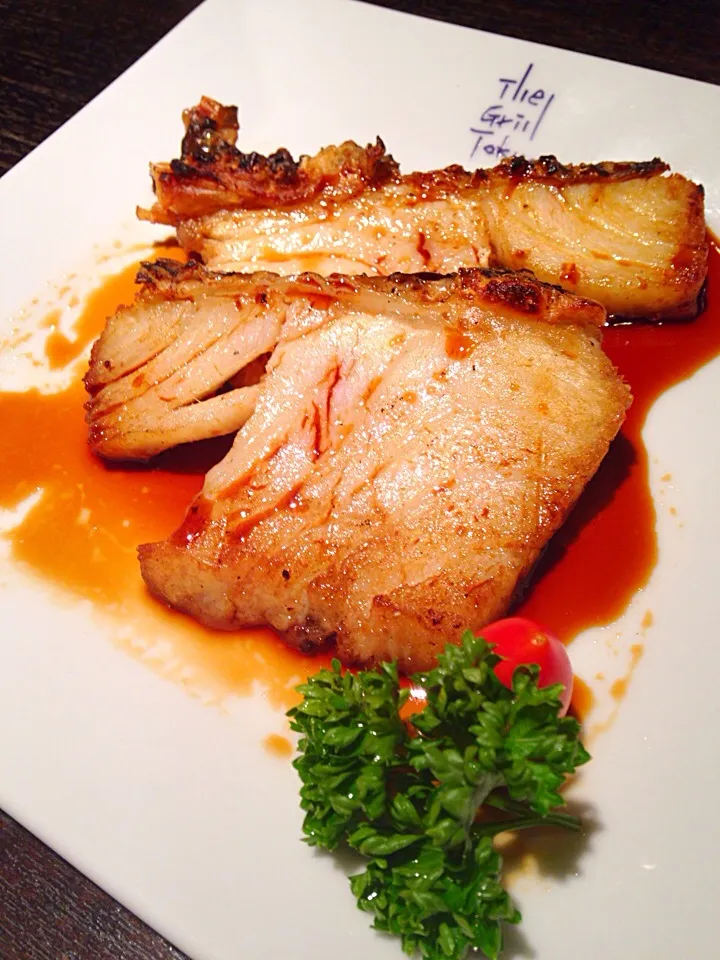 Cod fish in soy sauce|Obeoom Jumsai Na Ayudhyaさん