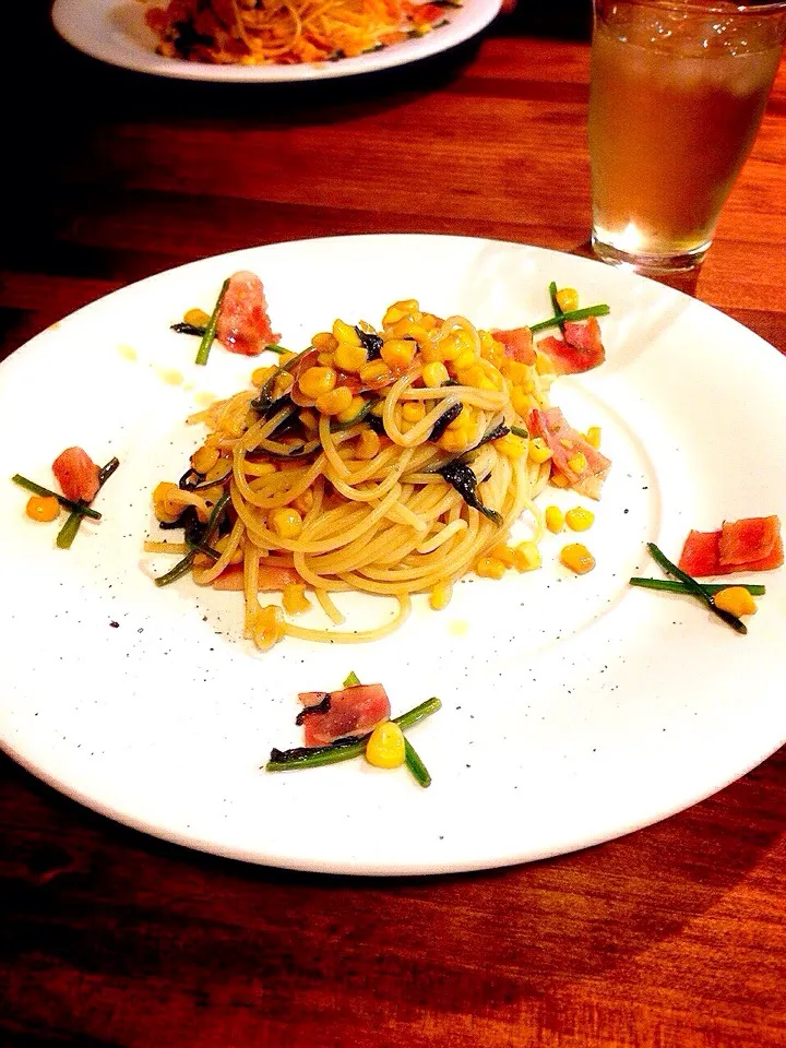 バターコーンパスっタw|トッシ~さん