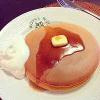 Snapdishの料理写真:ホットケーキ♡|Masumiさん