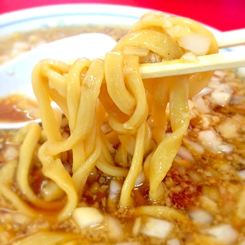 中華亭の麺|ラー山さん