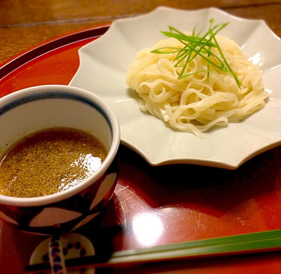 Snapdishの料理写真:暑い日には「青梅つゆ」のつけ麺|Rarikoさん