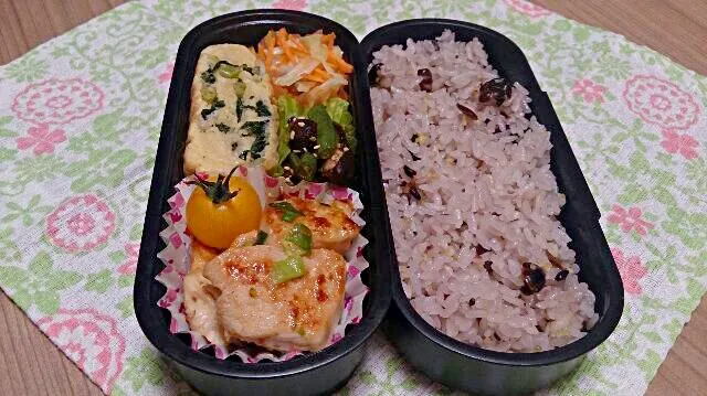 Snapdishの料理写真:本日のお弁当【2014.6/18】|lemonadeさん