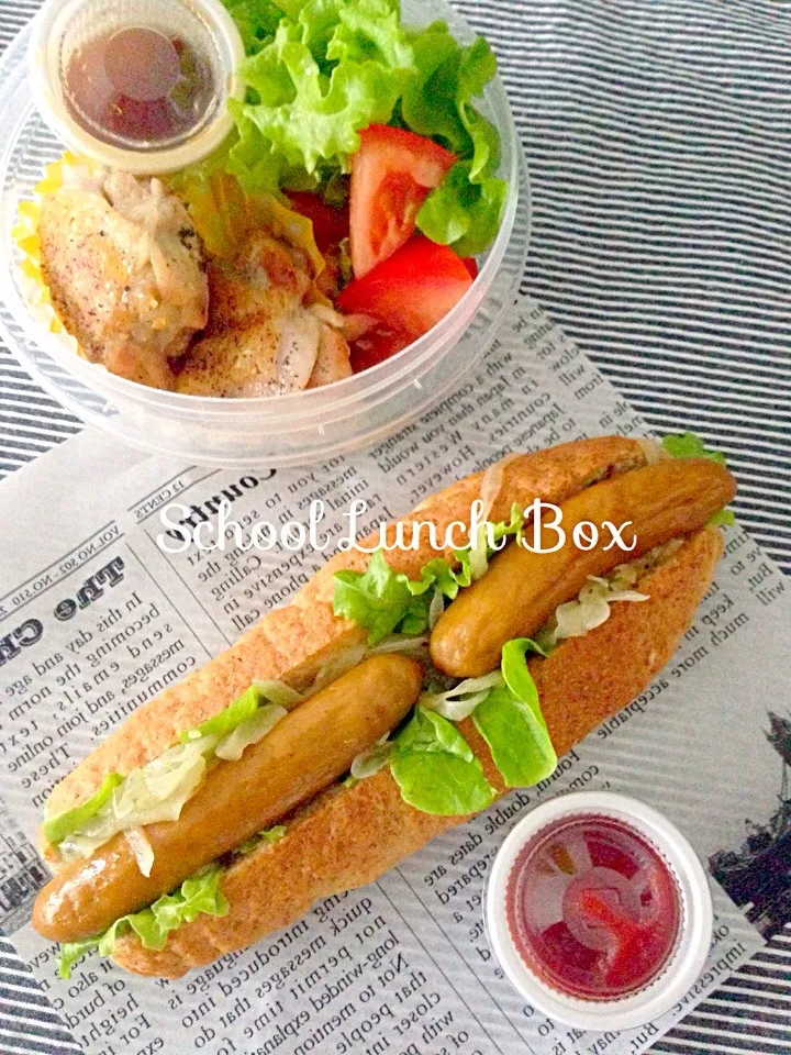 2014/06/18 中学生女子のお弁当 🎀 School Lunch Box|thanksanさん