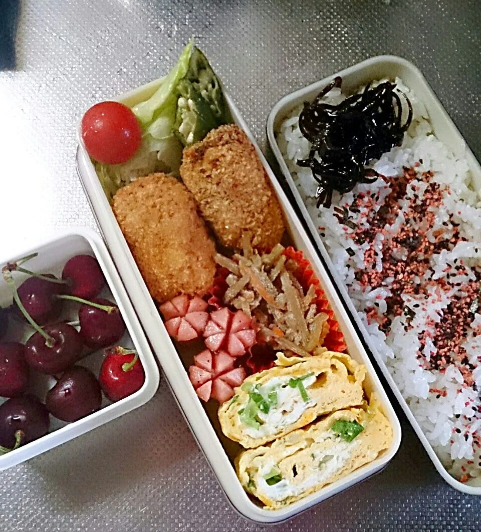 Snapdishの料理写真:6月18日 パパのお弁当|かなこさん