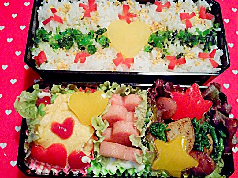 Snapdishの料理写真:旦那さんのお弁当🍱|Yukimiさん