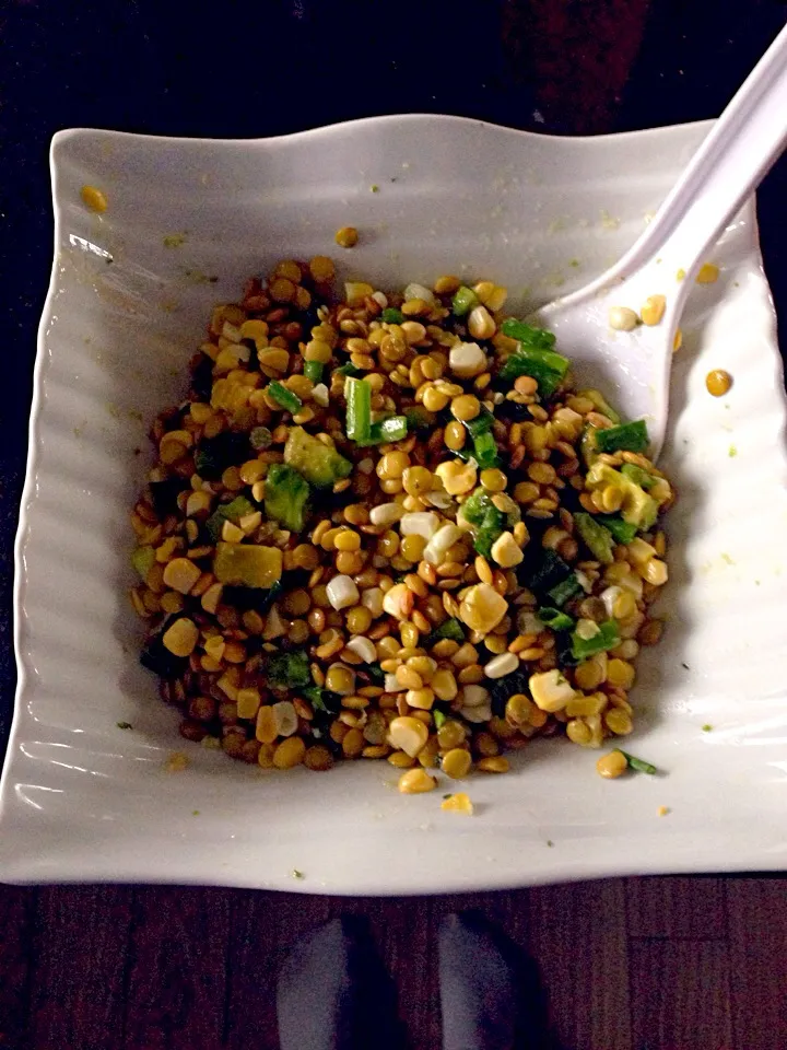 Raw- Vegan Lentil Salad|Joさん