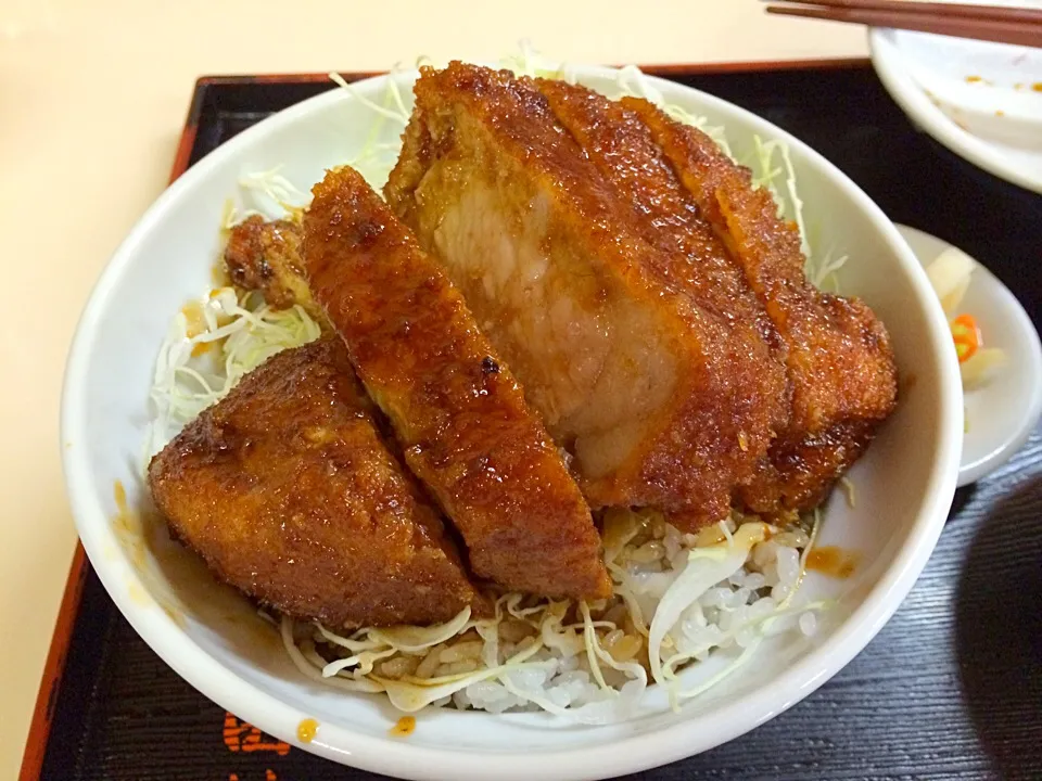 伊那市 田村食堂のソースカツ丼|もうちゃんさん