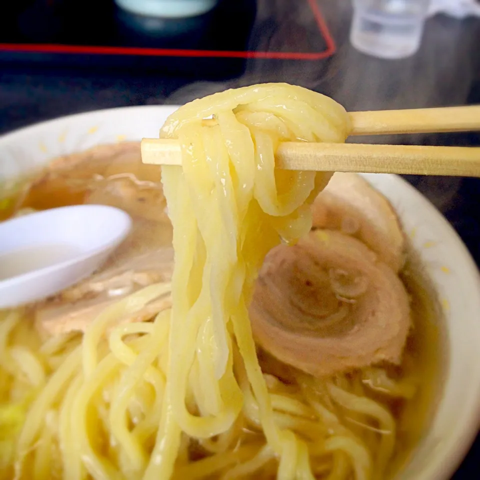 手打ラーメンやまだの麺♪|ラー山さん