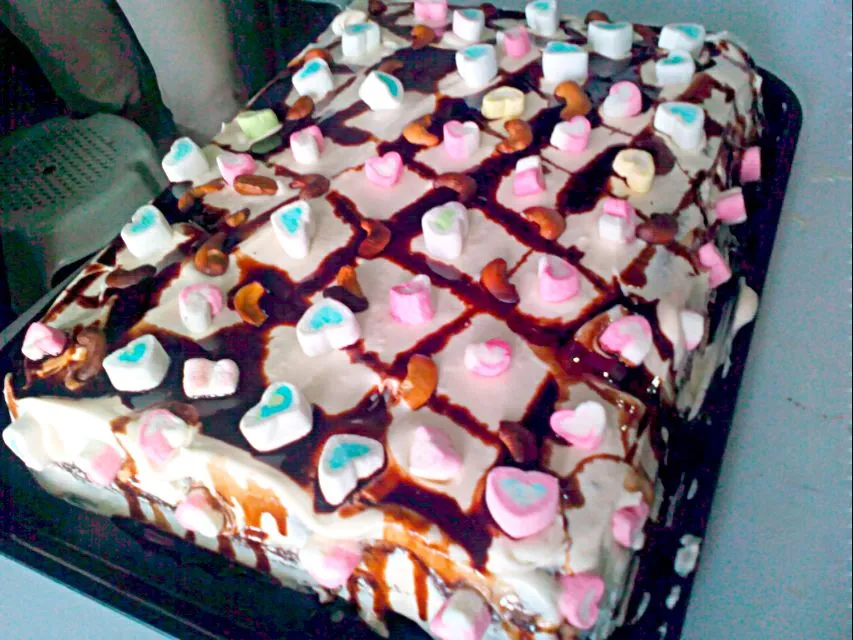 rockyroad cake|hazelさん