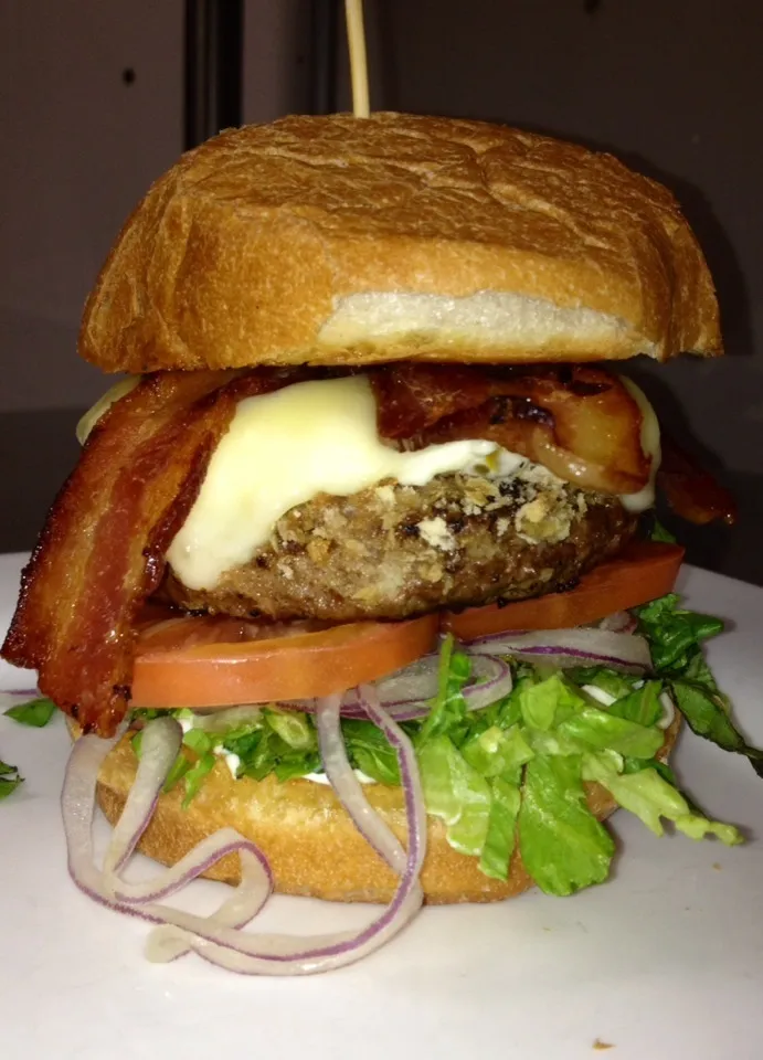 Jalapeño Popper Bacon Burger|peggy waldonさん