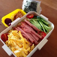 Snapdishの料理写真:☆旦那弁当☆|mchi_michiさん