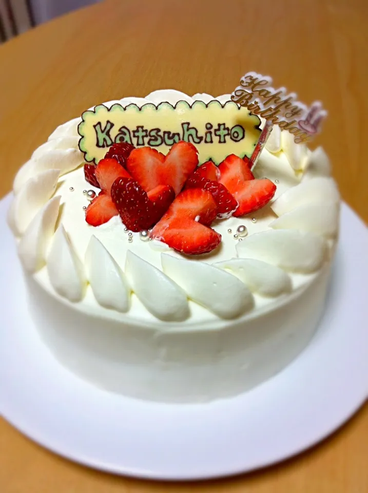 父の誕生日ケーキ|チーハさん