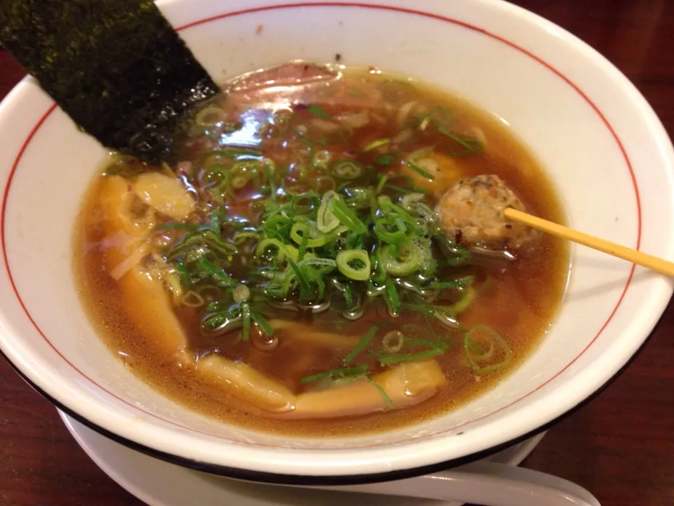 Snapdishの料理写真:しっ鶏そば（醤油）🐔|まさとさん