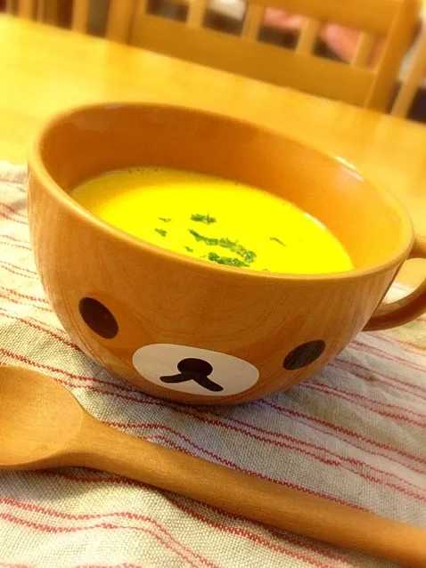 Snapdishの料理写真:みったんさんの料理☆★美肌、免疫力アップにんじんポタージュ♥︎|ぽっちゃんさん