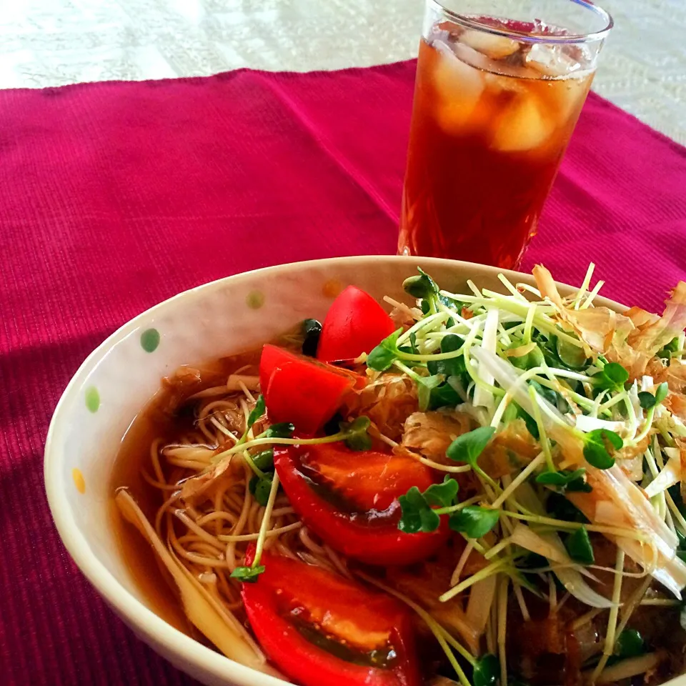 Snapdishの料理写真:薬味たっぷりそうめん|フリージアさん