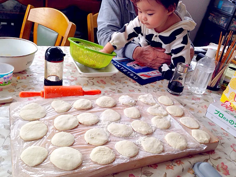 Snapdishの料理写真:餃子の皮|山根あみさん