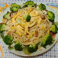 Spaghetti (fried noodle style).|Kris Tanさん