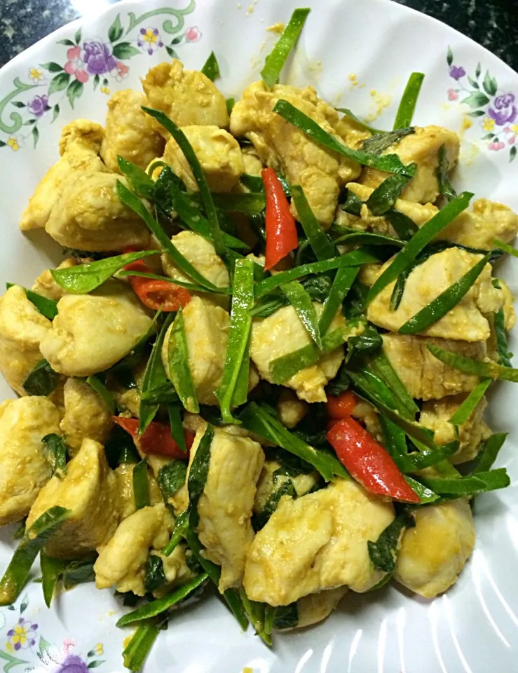 Chicken Thai Green Curry with Basil|Rita L'amoritaさん