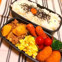 Snapdishの料理写真:お弁当(ノv`*)|ちい（＾ω＾）さん