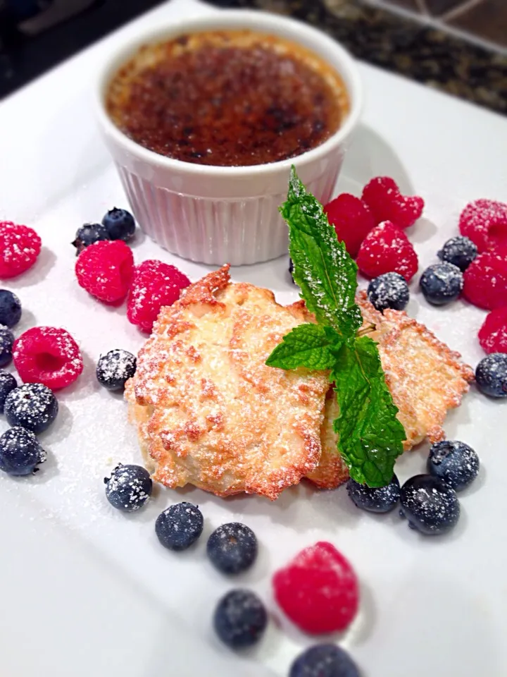 Creme Brûlée & Egg White Coconut cookies|Allissa Zhaoさん