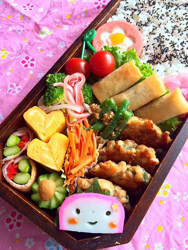 Snapdishの料理写真:今日の息子のお弁当2014/06/20|ミホさん