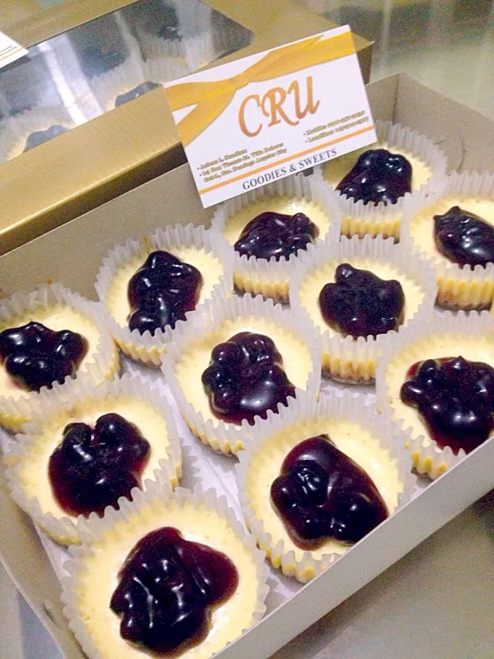 Blueberry Mini Cheesecake|Cru Sunさん