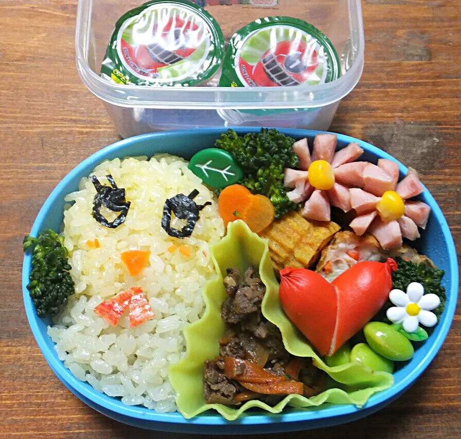 ちびさんのふなっしー弁当|ちいぼうさん