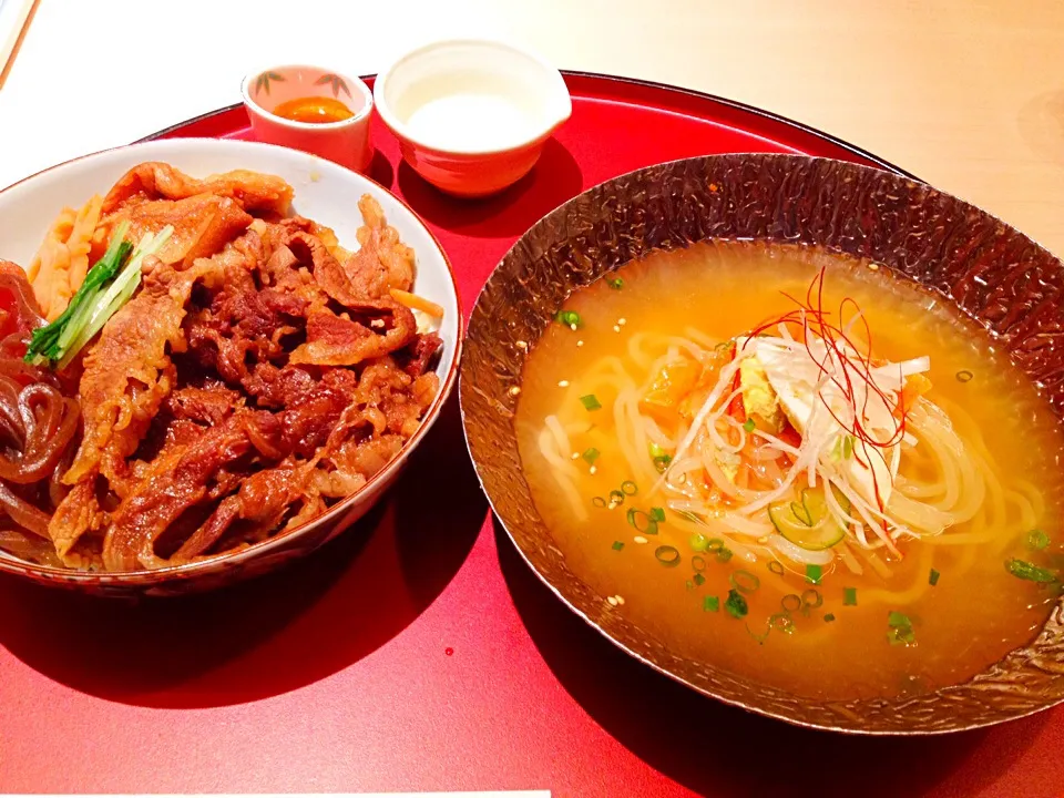 牛丼＆冷麺|ringoさん