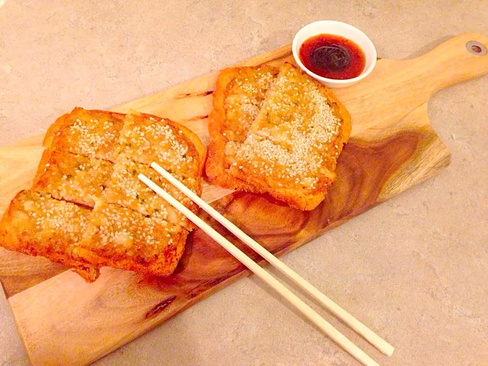 Prawn + Sesame Toasts|Chrisy Hillさん