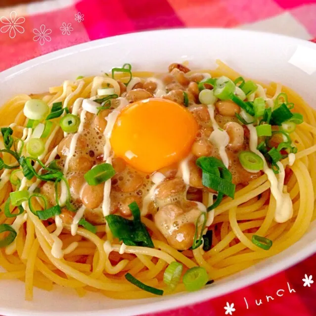 納豆パスタ♪|hayuさん