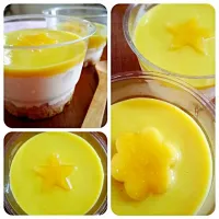 Snapdishの料理写真:my mango cheesecake|JuneSorayaさん