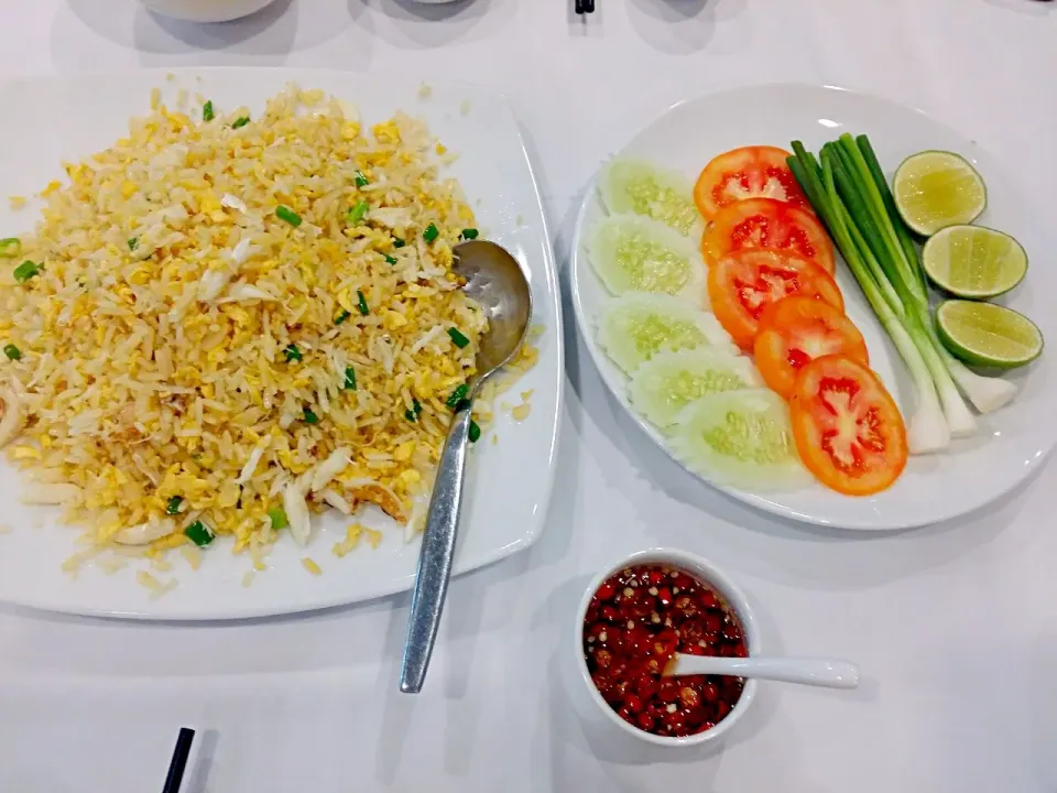 Crab meat fried rice with salted fish 
Ping's Restaurant @ Pathumwan Princess Hotel|🌷lynnlicious🌷さん