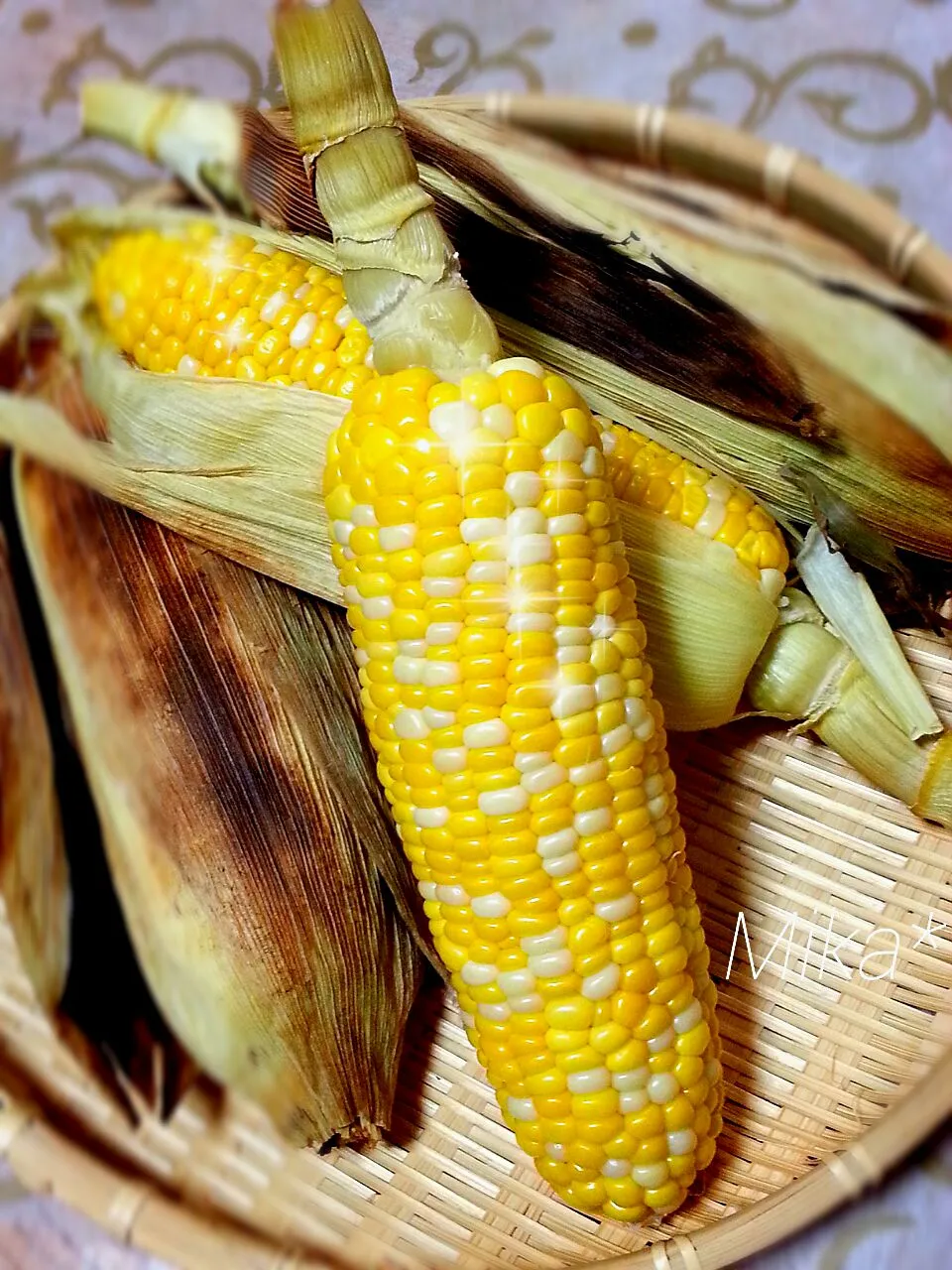 トースターdeぷりっぷり香ばしいトウモロコシ🌽出来ちゃいました✨|Mika❈さん