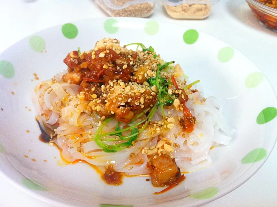 Rice noodle salad|Moe Moe Thandarさん