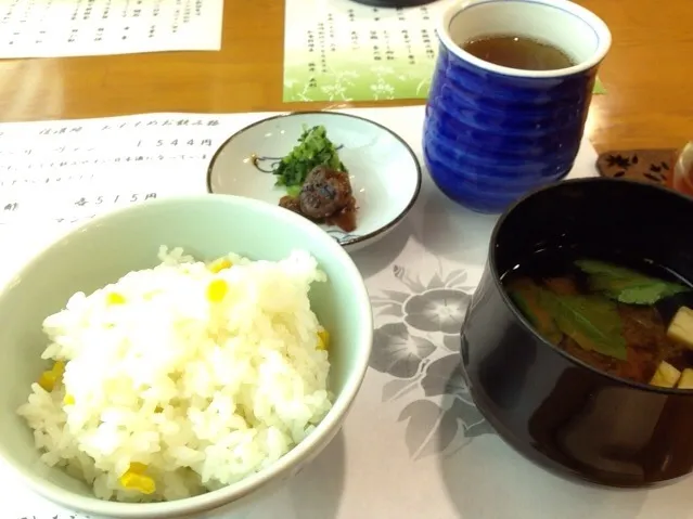 昼餉。長野のとある温泉でランチ。 食事|Ozzyさん