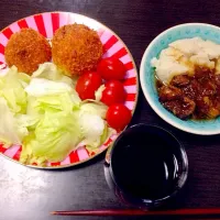 ライスボール、豚肉のバルサミコ煮|トランザムさん