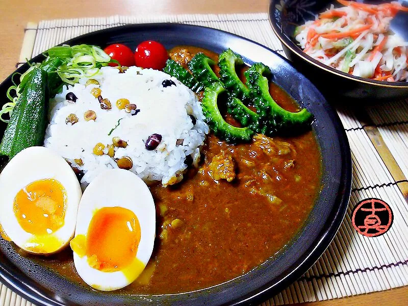 りりさんの【取扱注意】炊飯器でとろとろ和牛スジカレー🍛青ネギで関西風😊|真希さん