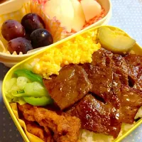 Snapdishの料理写真:焼き肉弁当|tomomamaさん