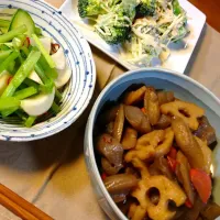 Snapdishの料理写真:お野菜たっぷりのおかず|tomomamaさん